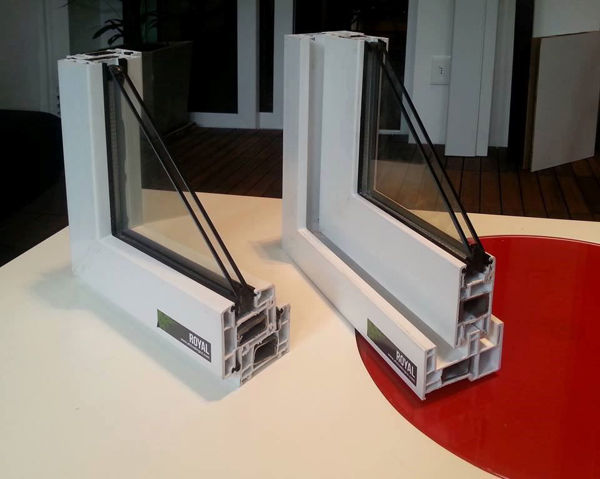 Imagen de Ventana PVC DVH 120 x 60  doble vidrio  corredizas