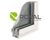Imagen de Ventana PVC DVH 140x120 doble vidrio corredizas