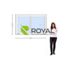 Imagen de Ventana PVC DVH 160 x 100  doble vidrio corredizas (Incluye Mosquitero)