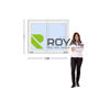 Imagen de Ventana PVC DVH 120 x 100  vidrio doble corredizas (Incluye Mosquitero)