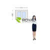 Imagen de Ventana PVC DVH BLANCO 80x60 doble vidrio corrediza (Incluye Mosquitero)