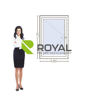 Imagen de Ventana PVC DVH 80 x 120  oscilo-batiente interior (Incluye Mosquitero)