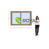 Imagen de Ventana PVC DVH  ROBLE CLARO 180 x 120 doble vidrio corrediza