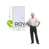 Imagen de Ventana PVC 60x120 doble vidrio batiente, AL INTERIOR MANO DER (Incluye Mosquitero)