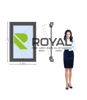 Imagen de Ventana PVC DVH OSCILOBATIENTE ANTRACITA 80 x 120  MANO DERECHA.
