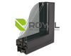 Imagen de Ventana PVC DVH ANTRACITA 140x120 doble vidrio corredizas