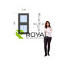 Imagen de Ventana PVC DVH ANTRACITA  50 x 100 doble vidrio guillotina .