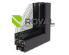 Imagen de Puerta Ventana PVC DVH ANTRACITA 240 x 205 doble vidrio corredizas .