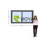 Imagen de Ventana PVC DVH ANTRACITA 180 x 100 doble vidrio corredizas