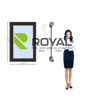 Imagen de Ventana PVC DVH OSCILOBATIENTE EURO-BLACK 80 x 120  MANO DERECHA (Mosquitero incluído)