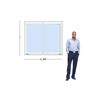 Imagen de Ventana PVC DVH 140x120 doble vidrio corredizas