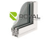 Imagen de Ventana PVC DVH 120 x 60  doble vidrio  corredizas