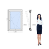 Imagen de Ventana PVC DVH 80 x 120  oscilo-batiente interior (Incluye Mosquitero)