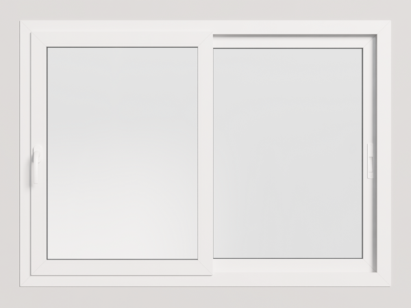 Imagen de Ventana PVC DVH 140 x 100 doble vidrio  corredizas (Incluye Mosquitero)