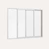 Imagen de Puerta Ventana PVC 260 x 205 doble vidrio corrediza (Incluye Mosquitero)